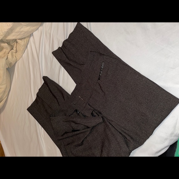 Lane Bryant brown slacks with pockets - Picture 6 of 7
